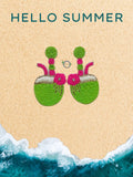 Coconut Earrings
