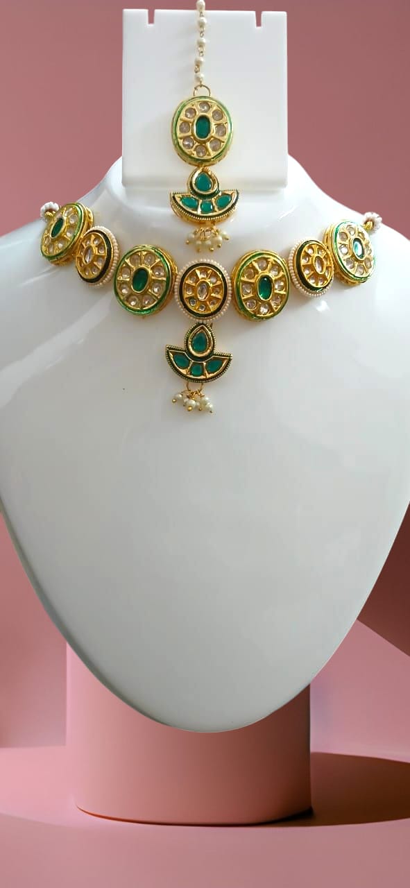 premium kundan necklace